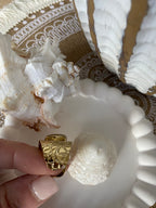 BAGUE BOHM CRISTAL CHAMPAGNE