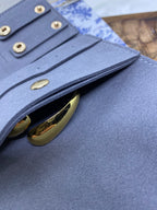 SAC RANGE BIJOUX  EN SUEDINE GRIS