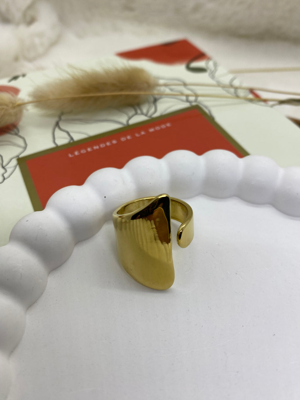 BAGUE ACIER INOXYDABLE 8 REGLABLE