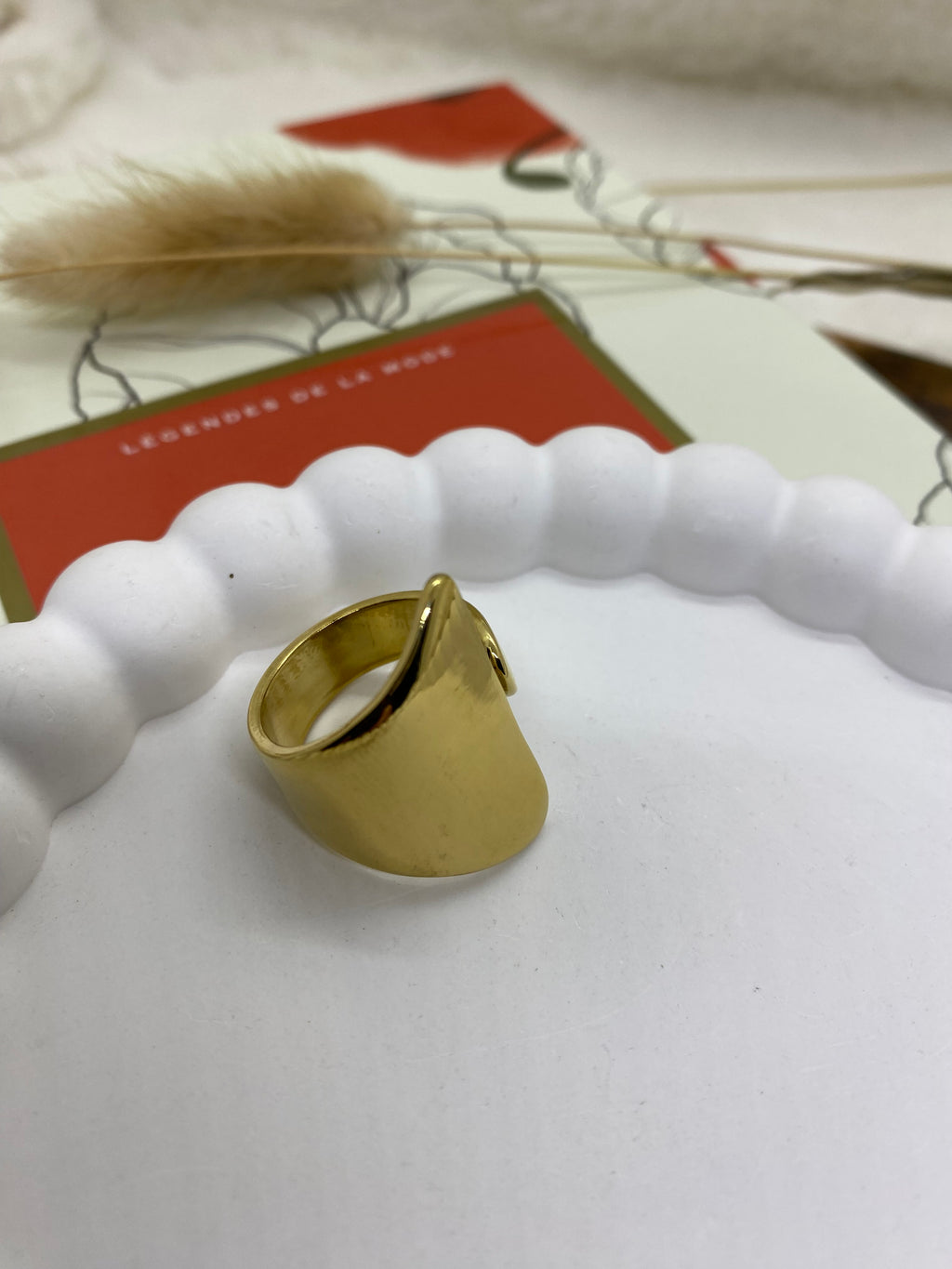 BAGUE ACIER INOXYDABLE 8 REGLABLE