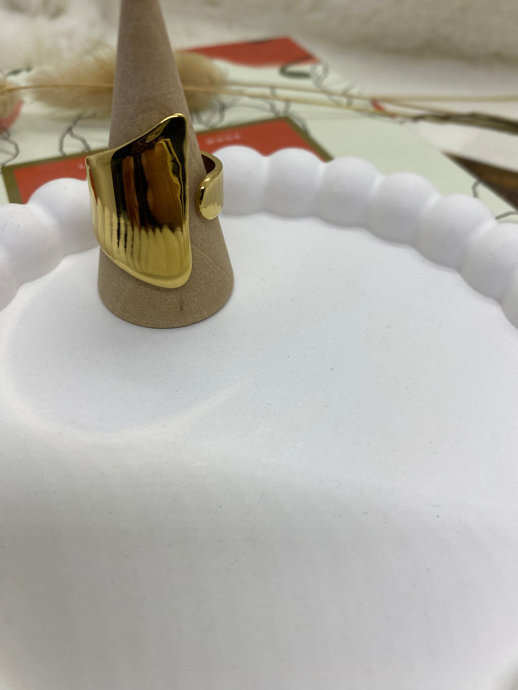 BAGUE ACIER INOXYDABLE 8 REGLABLE