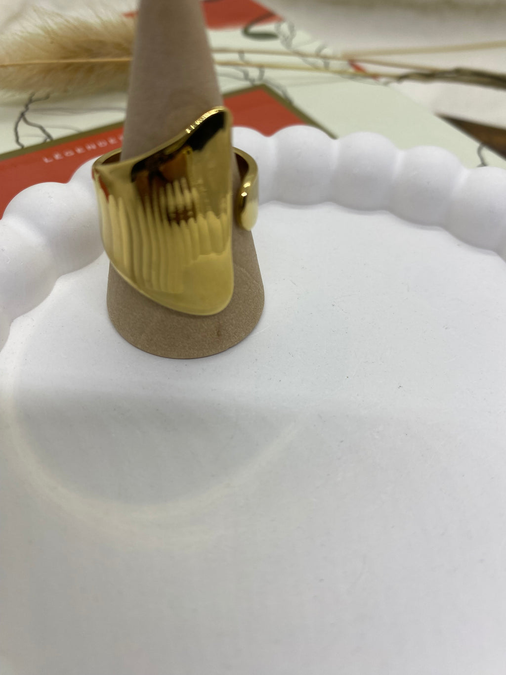 BAGUE ACIER INOXYDABLE 8 REGLABLE