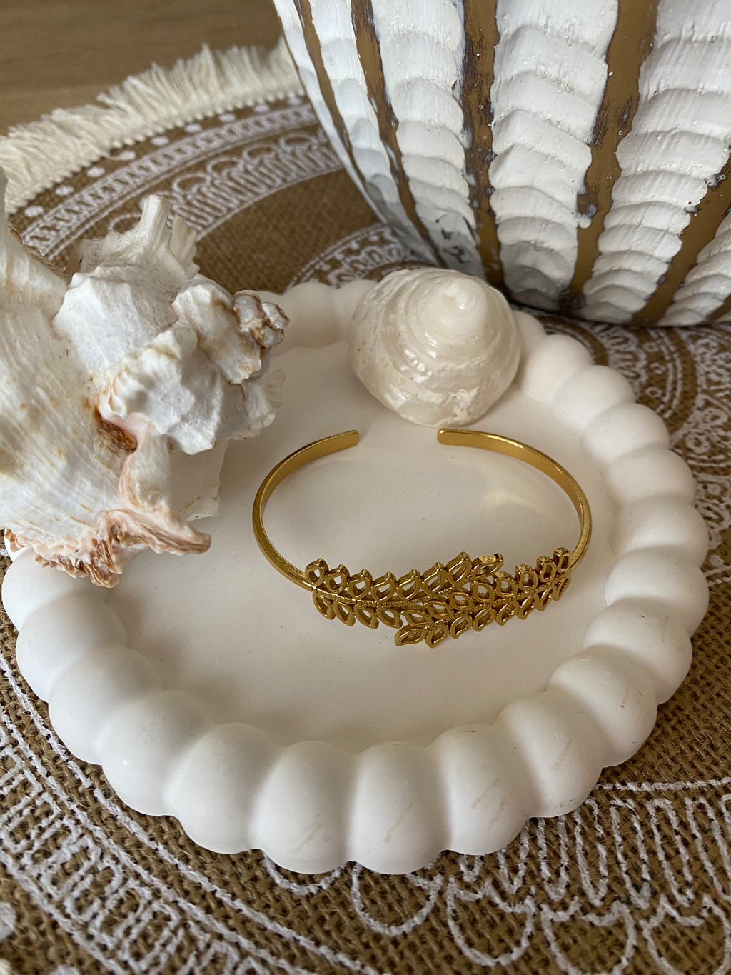 BRACELET JONC BELLISSIMA  ACIER INOXYDABLE