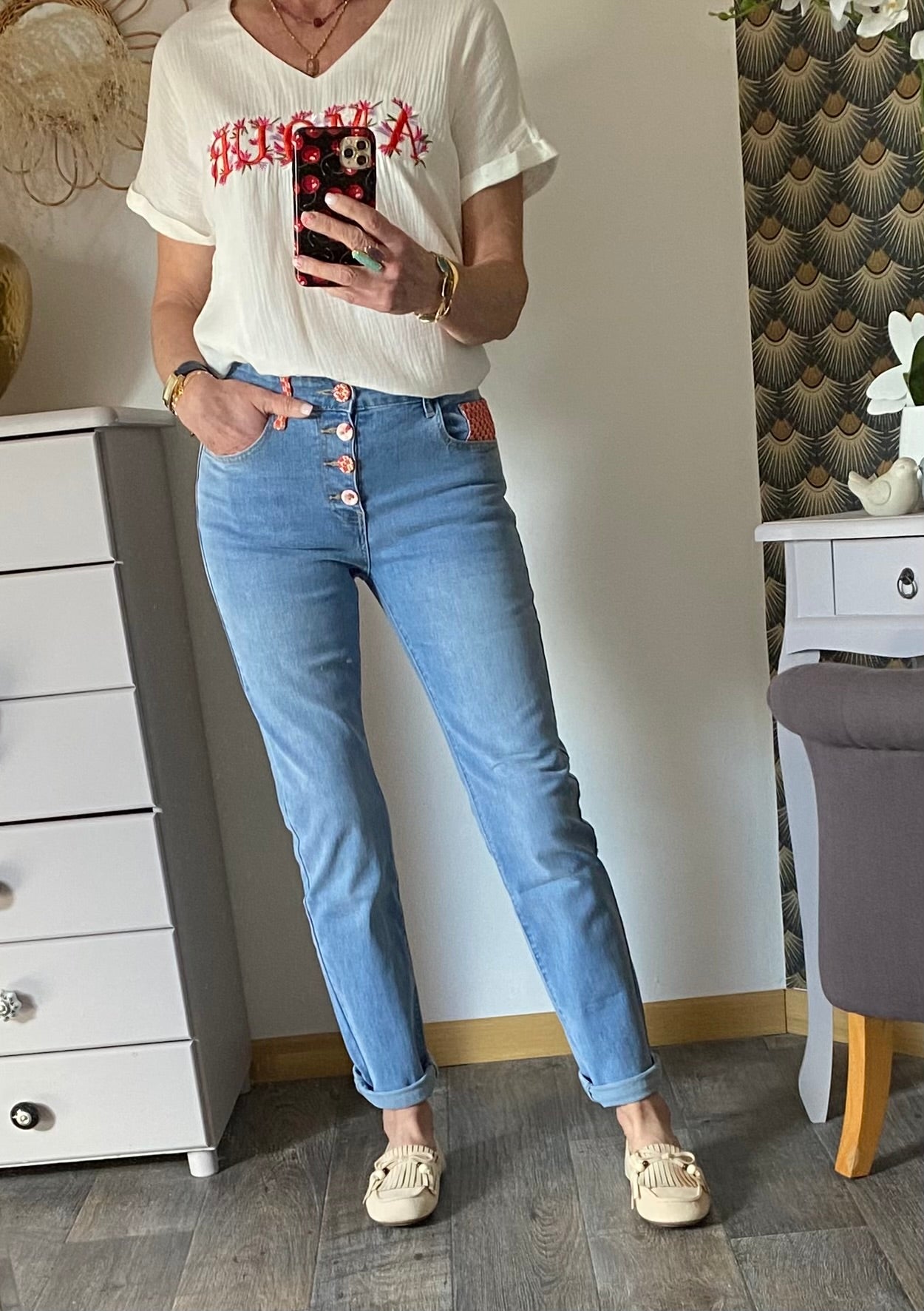 JEAN MAISON ONADO FLORAL   36/38/40/42/44