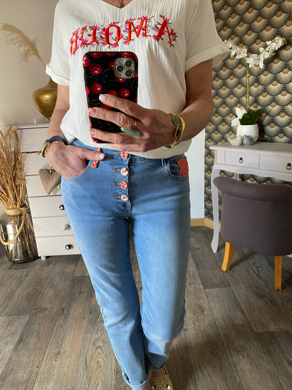JEAN MAISON ONADO FLORAL   36/38/40/42/44