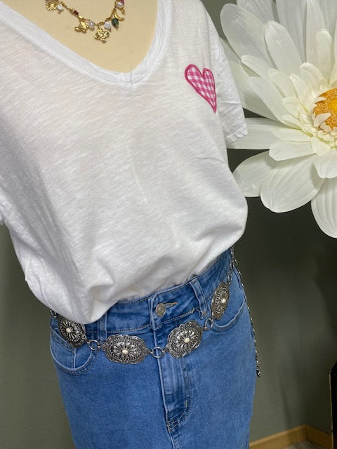 CEINTURE METAL 4  TAILLE UNIQUE