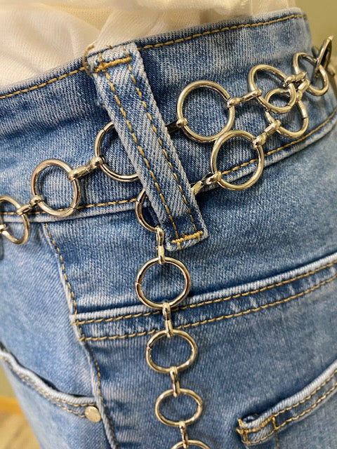 CEINTURE METAL 4  TAILLE UNIQUE