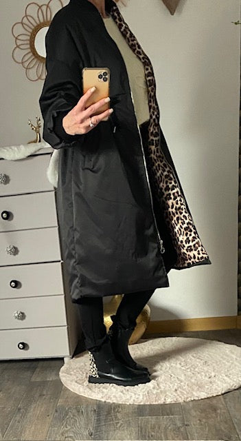 MANTEAU BOMBERS LONG  36 AU 44