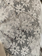 CHEMISE BRODEE CORINNE BLANCHE  TU 36/42