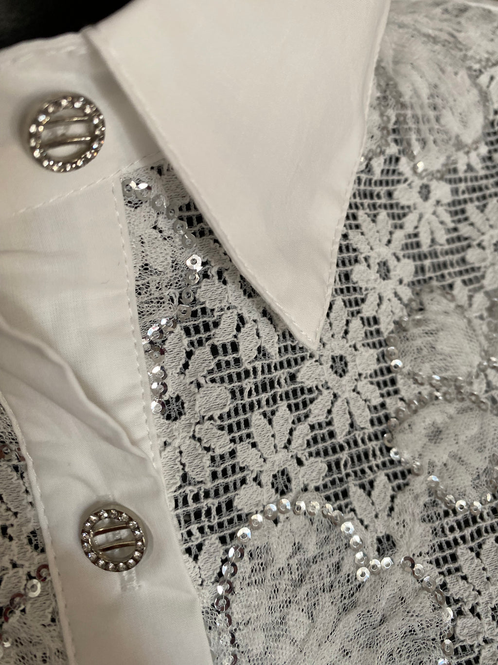 CHEMISE BRODEE CORINNE BLANCHE  TU 36/42