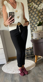 TOP  MAILLE VISCOSE ECRU TU36/42