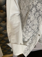 CHEMISE BRODEE CORINNE BLANCHE  TU 36/42