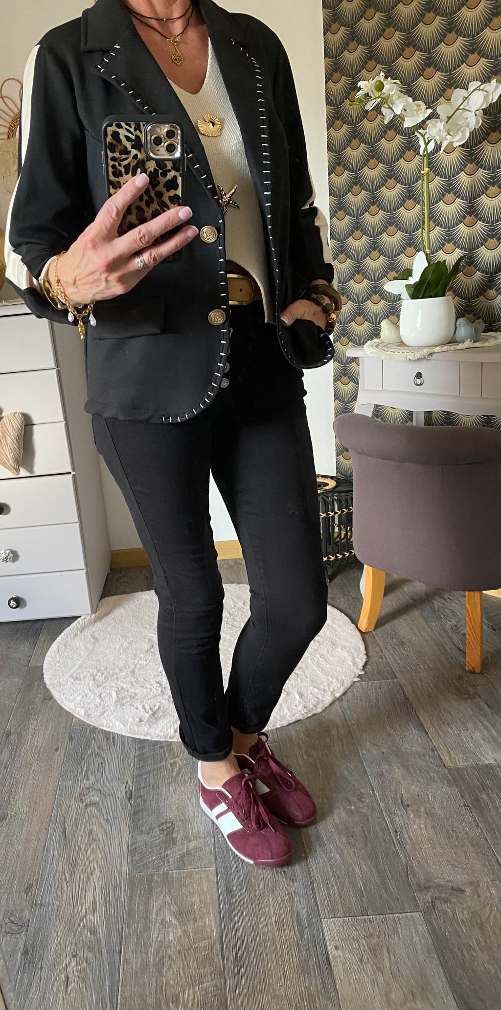 VESTE BLAZER CORINNE NOIRE 36/42