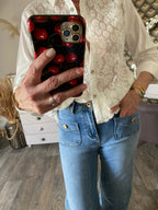 CHEMISE BRODEE CORINNE BLANCHE  TU 36/42