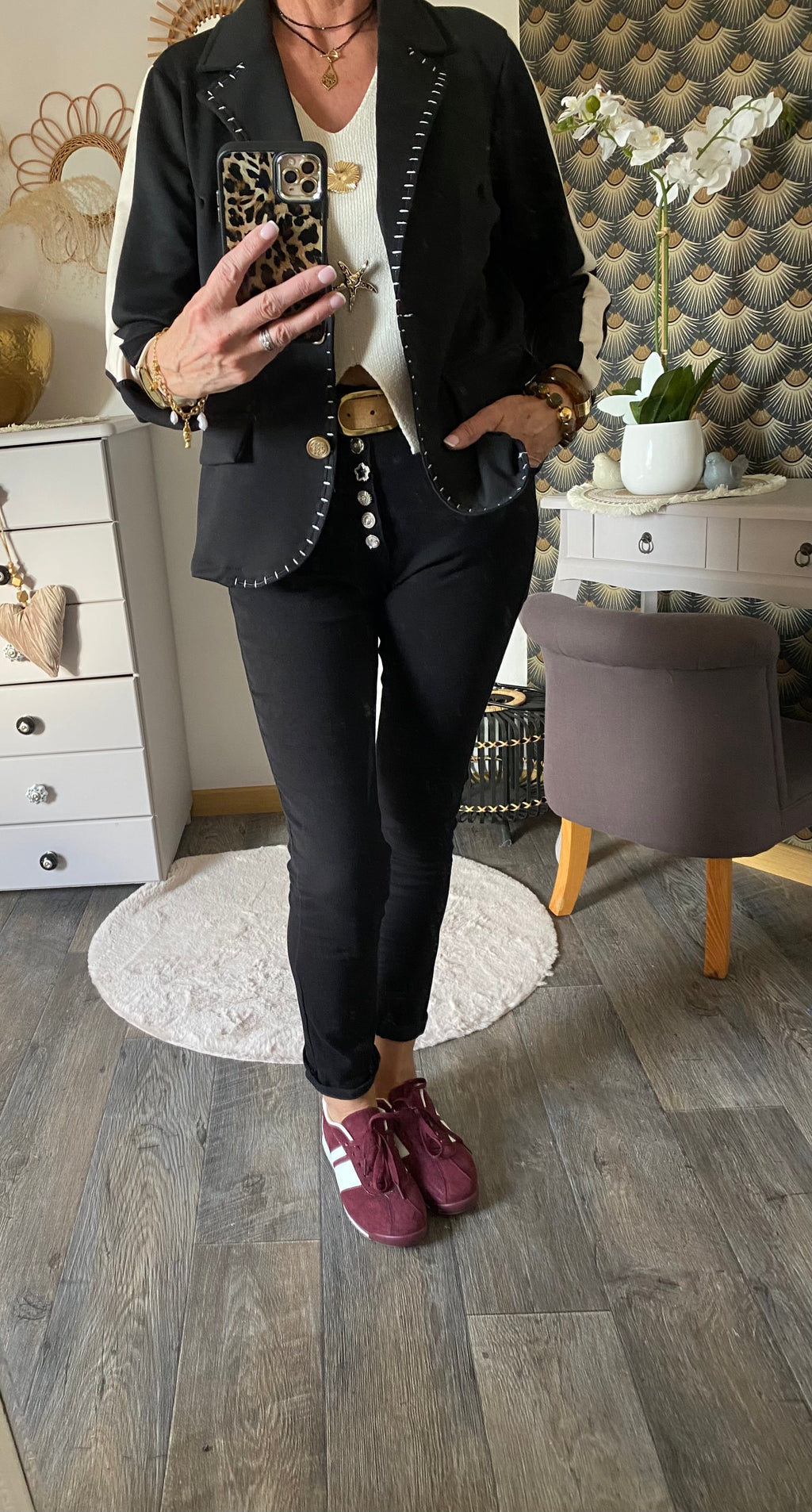 VESTE BLAZER CORINNE NOIRE 36/42