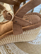 SANDALES TALON COMPENSE  36/37/38/39/40/41 ERYNN PARIS