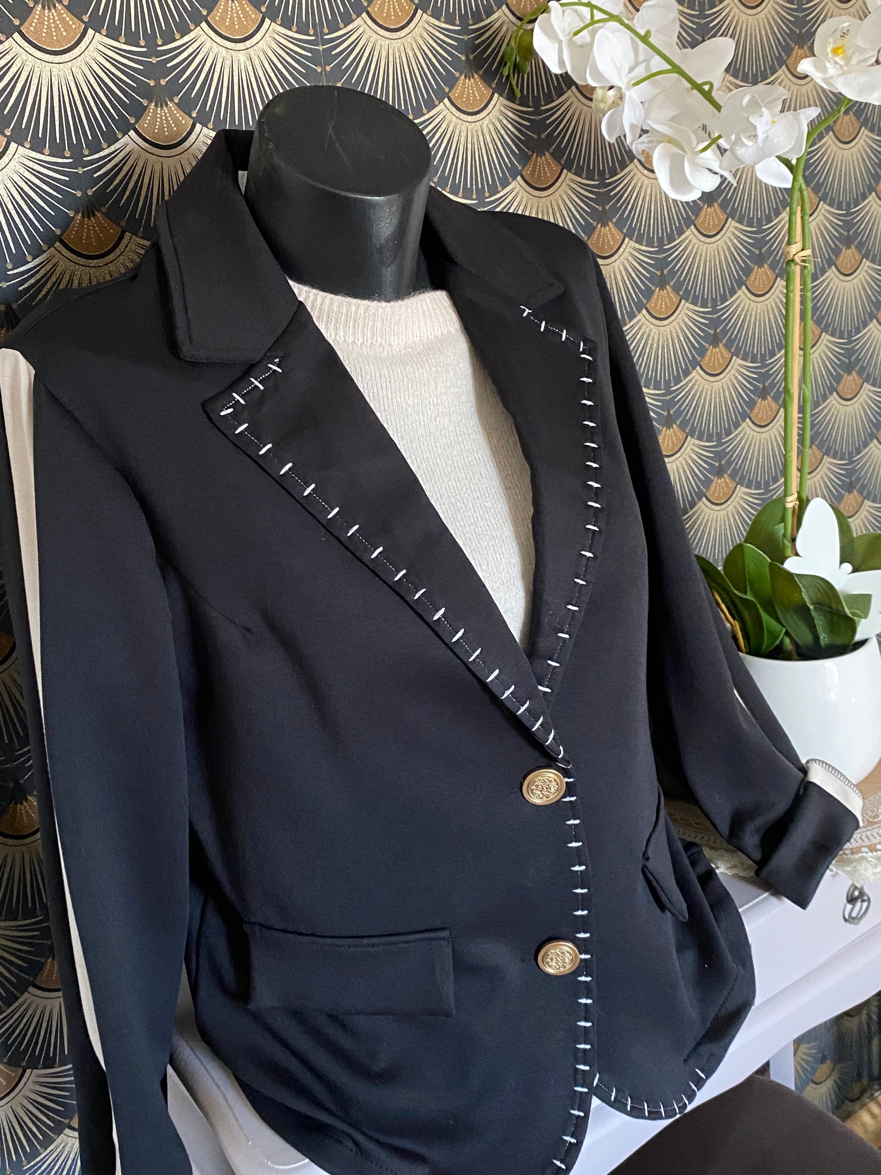 VESTE BLAZER CORINNE NOIRE 36/42