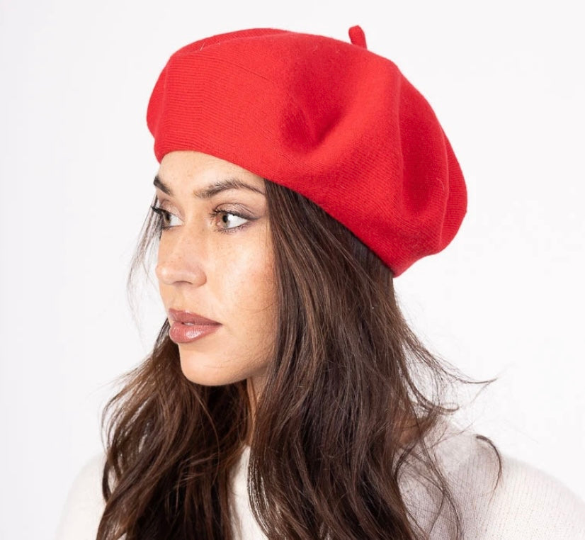 BERET ANGORA  9 COULEURS DISPONIBLES (CATEGORIE BONNET)