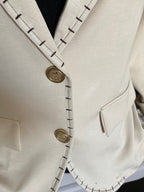 VESTE BLAZER CORINNE ECRU 36/42