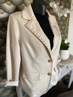 VESTE BLAZER CORINNE ECRU 36/42