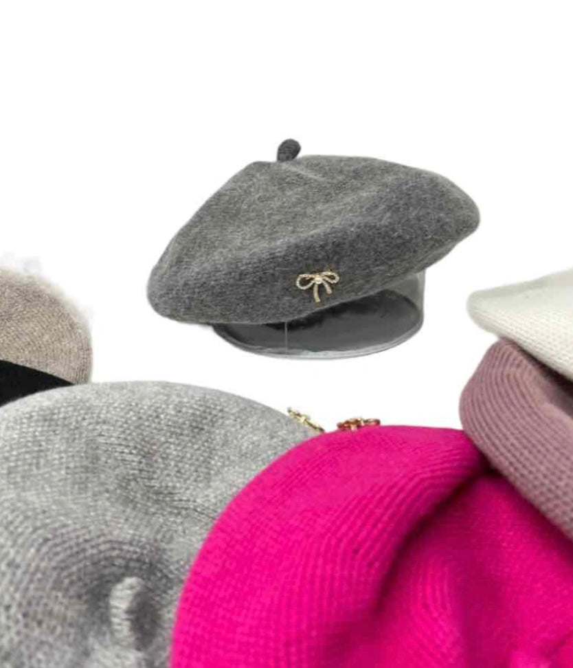 BERET ANGORA     6 COULEURS (CATEGORIE BONNETS )