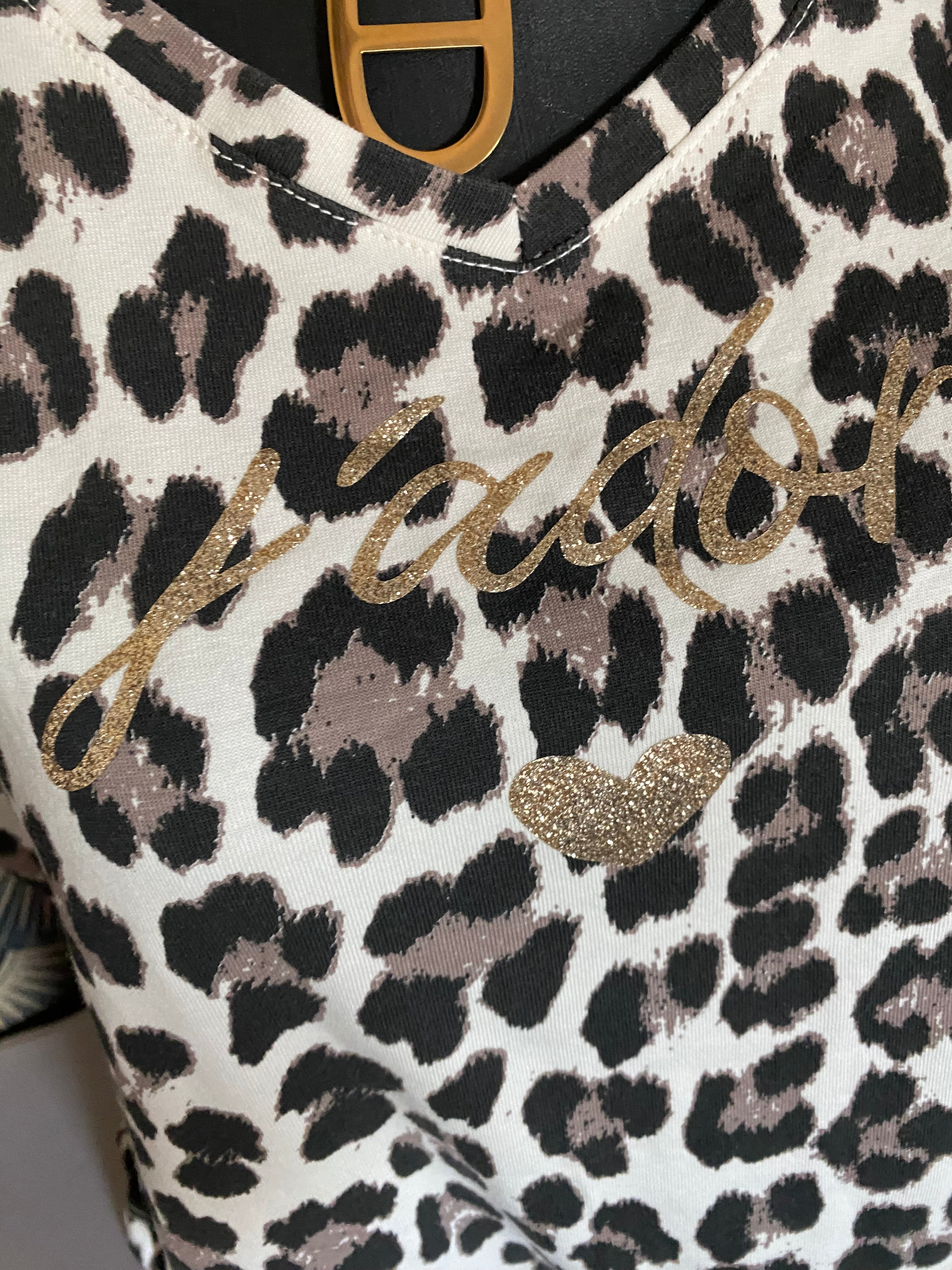 TOP J'ADORE ECRU  ISSY TU 36/42