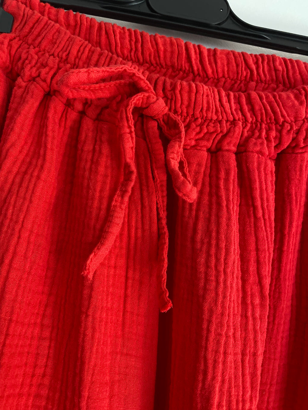 PANTALON PALAZZO  ROUGE TU 42/48