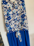 PANTALON MILY BLEU ROI  36/42