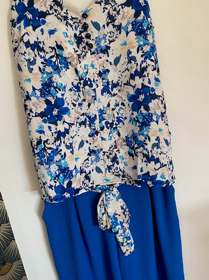 PANTALON MILY BLEU ROI  36/42