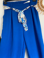 PANTALON MILY BLEU ROI  36/42
