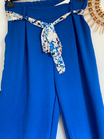 PANTALON MILY BLEU ROI  36/42