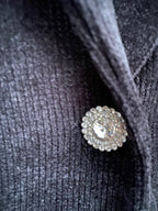 VESTE VELOUR ELISABETH NOIRE  36/42