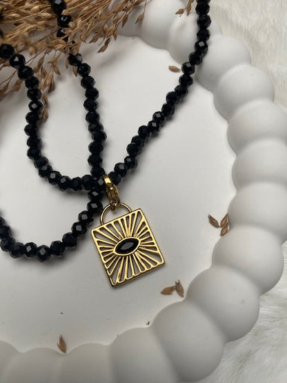 CHARM ISIA  CARRE   ACIER INOXYDABLE
