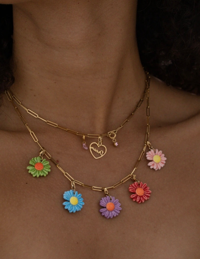 CHARM DREAM COEUR ACIER INOXYDABLE