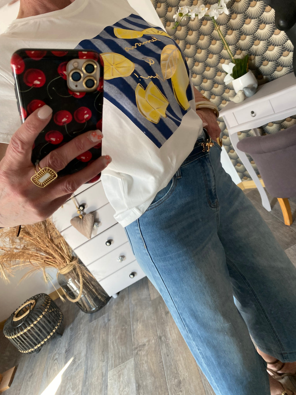 BERNUDA  JEAN  S/M/L/XL