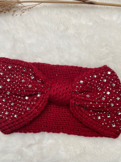 BANDEAUTRESSE PAILLETTES ET STRASS  9 COLORIS  (CATEGORIE BONNETS)