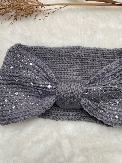 BANDEAUTRESSE PAILLETTES ET STRASS  9 COLORIS  (CATEGORIE BONNETS)