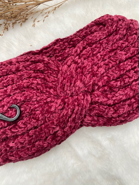 BANDEAU VELOUR   8 COULEURS (CATEGORIE BONNETS)