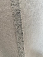 PULL ISSY ETOILES ET LISERET IRISE  TU 36/44   ECRU