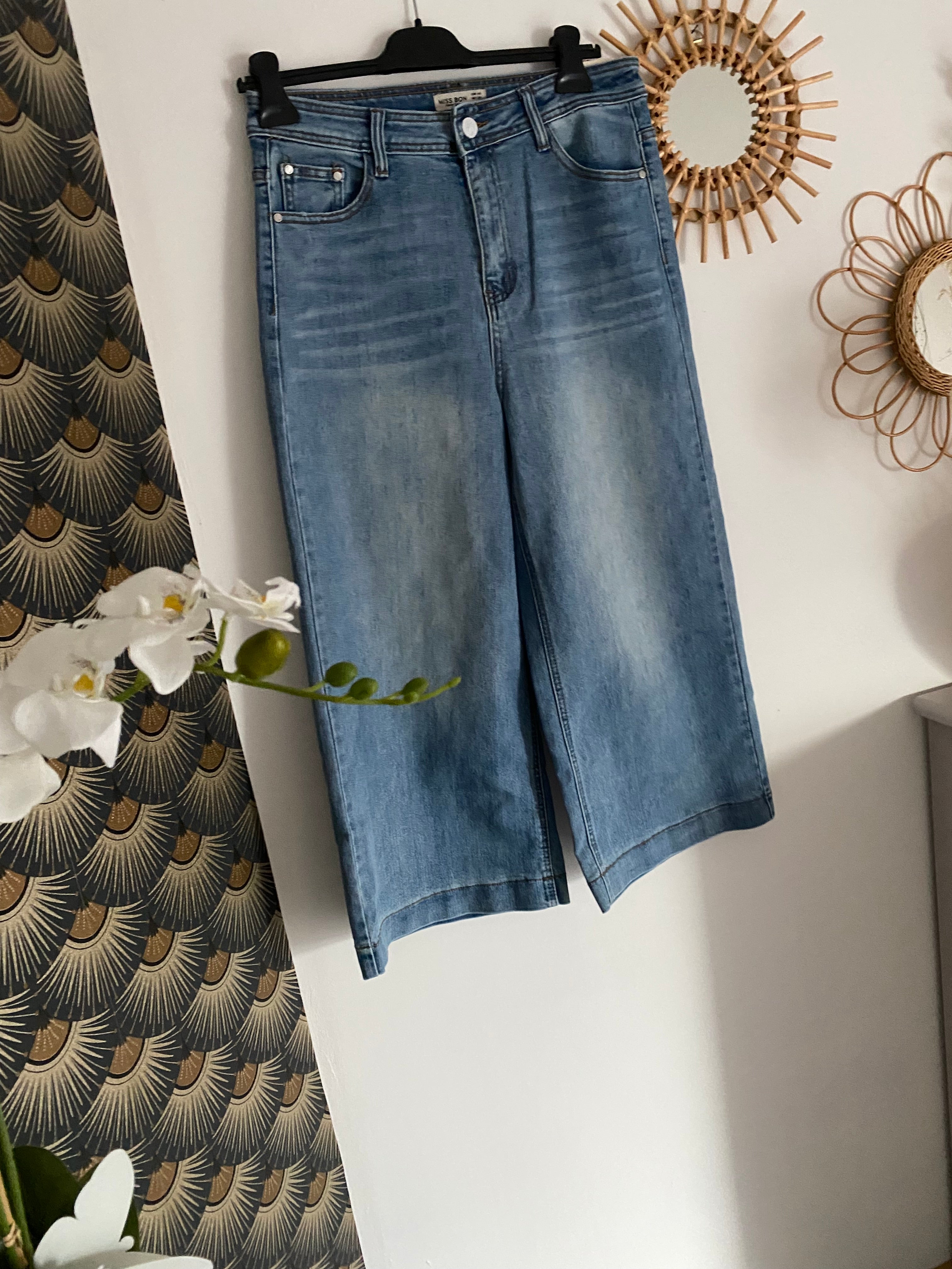 BERNUDA  JEAN  S/M/L/XL