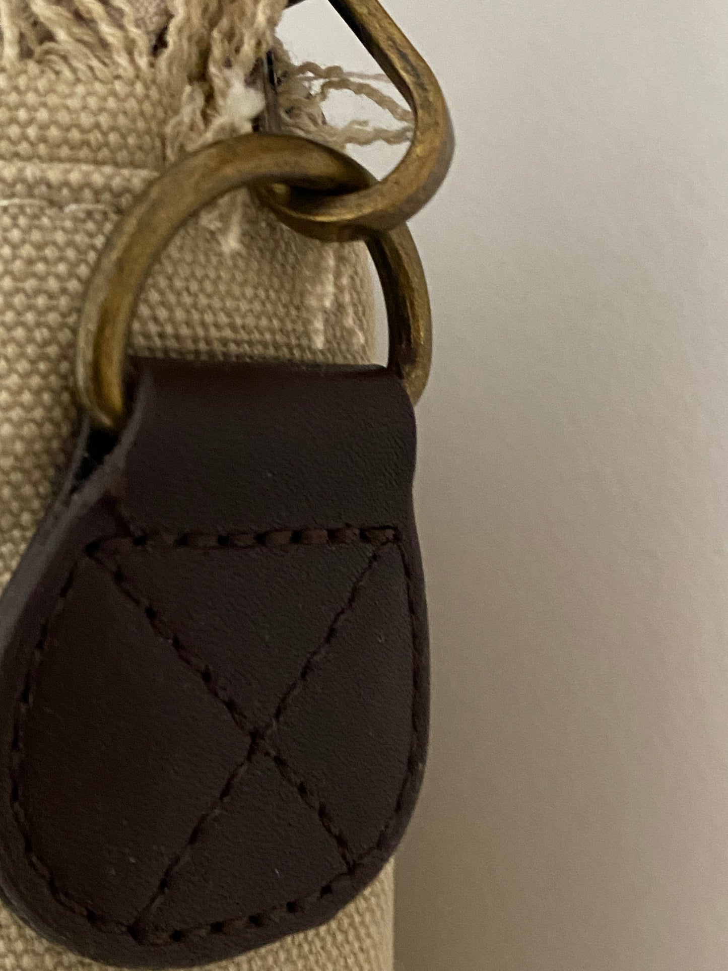 SAC THE TOTE BAG BEIGE AVEC BANDOULIERE REGLABLE