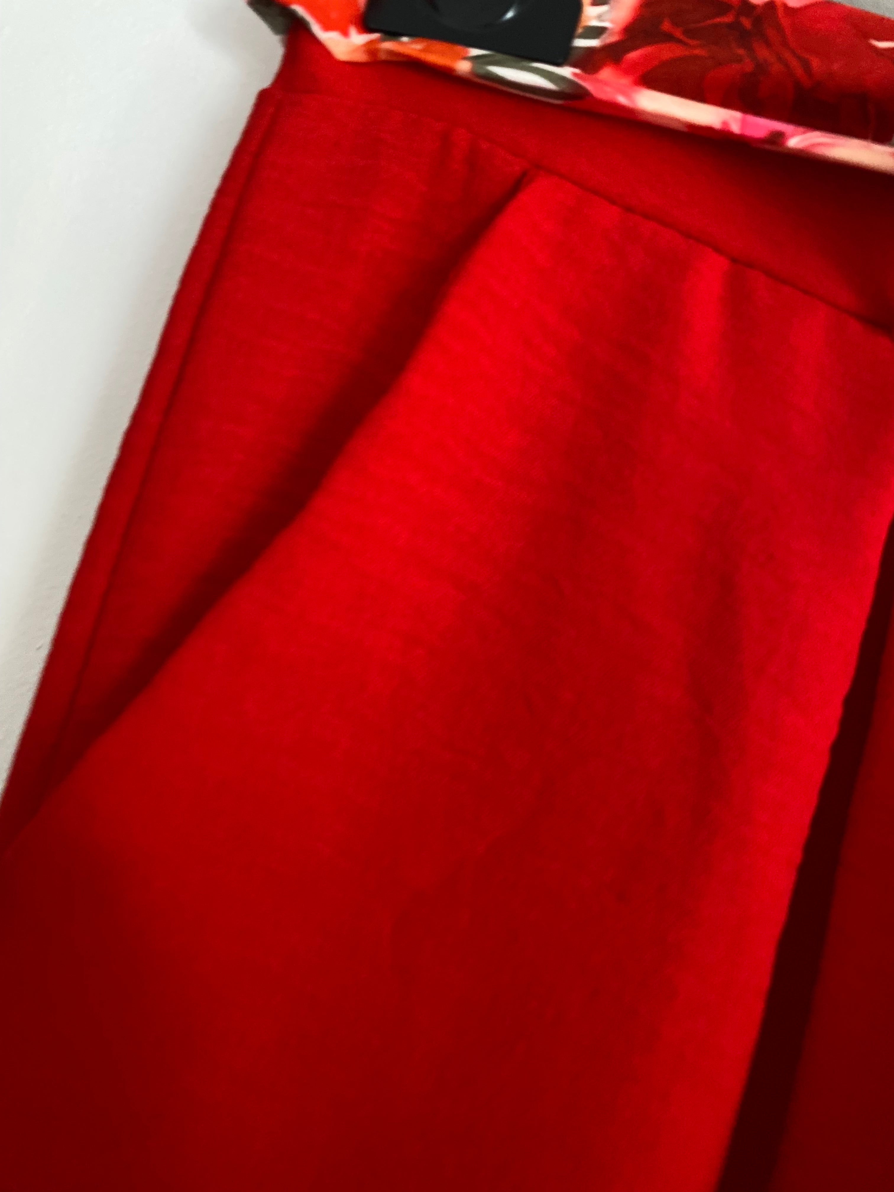 PANTALON  PALAZZO MILY ROUGE  TU 40/48