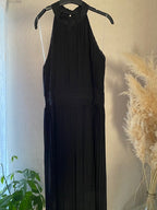 combinaison sans manche uni  noir