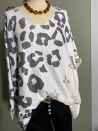 PULL LOUIS  TU 46/50  GRIS