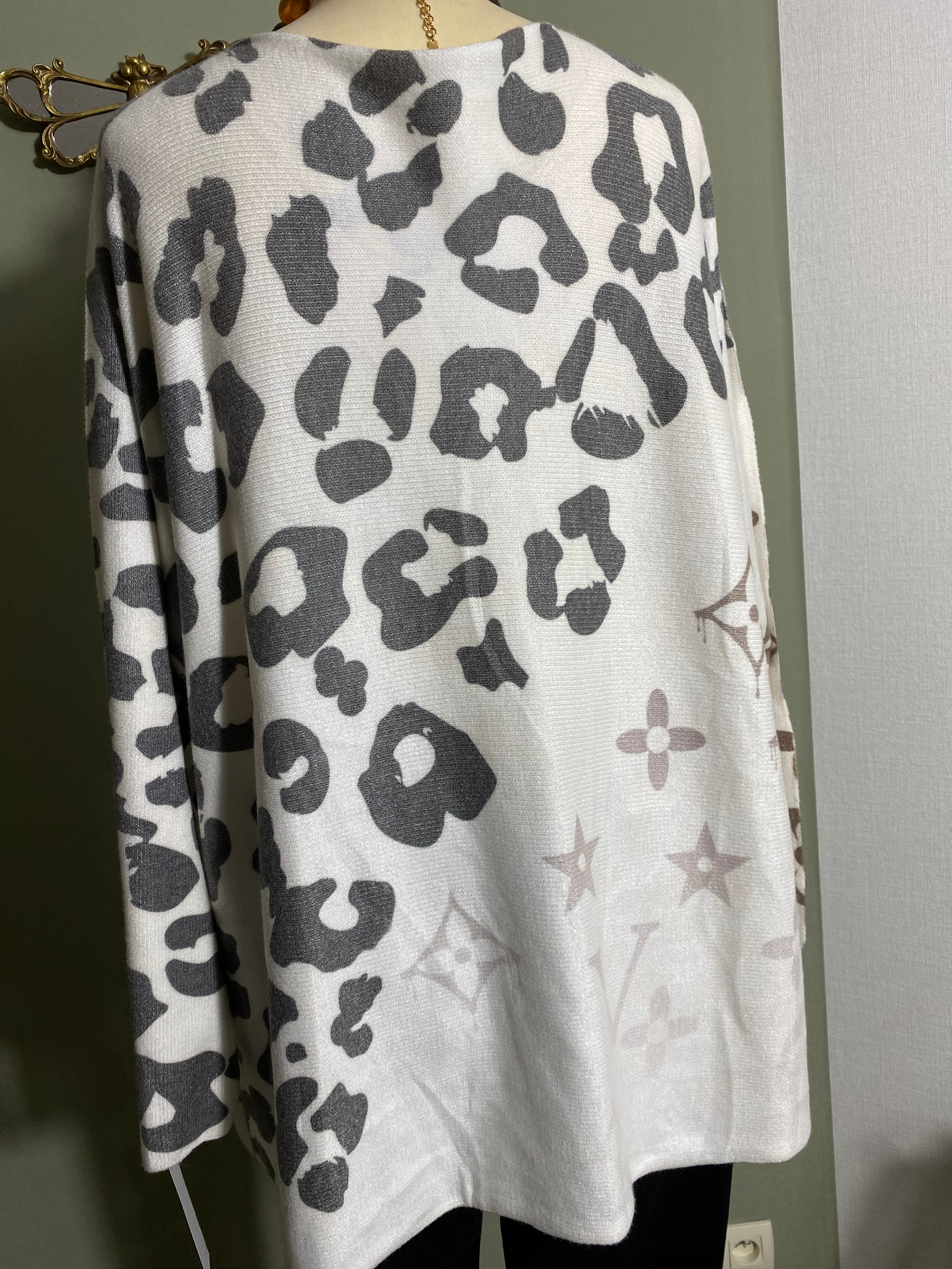 PULL LOUIS  TU 46/50  GRIS