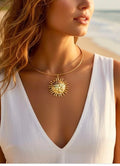 COLLIER RIGIDE  SUN   ACIER INOXYDABLE