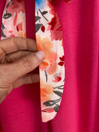 PANTALON  PALAZZO MILY FUSHIA  TU 40/48
