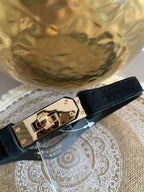 CEINTURE H  REGLABLE CROUTE DE CUIR  ( COCOLAT, NOIR,CAMEL, DORE , BORDEAUX,TAUPEE)