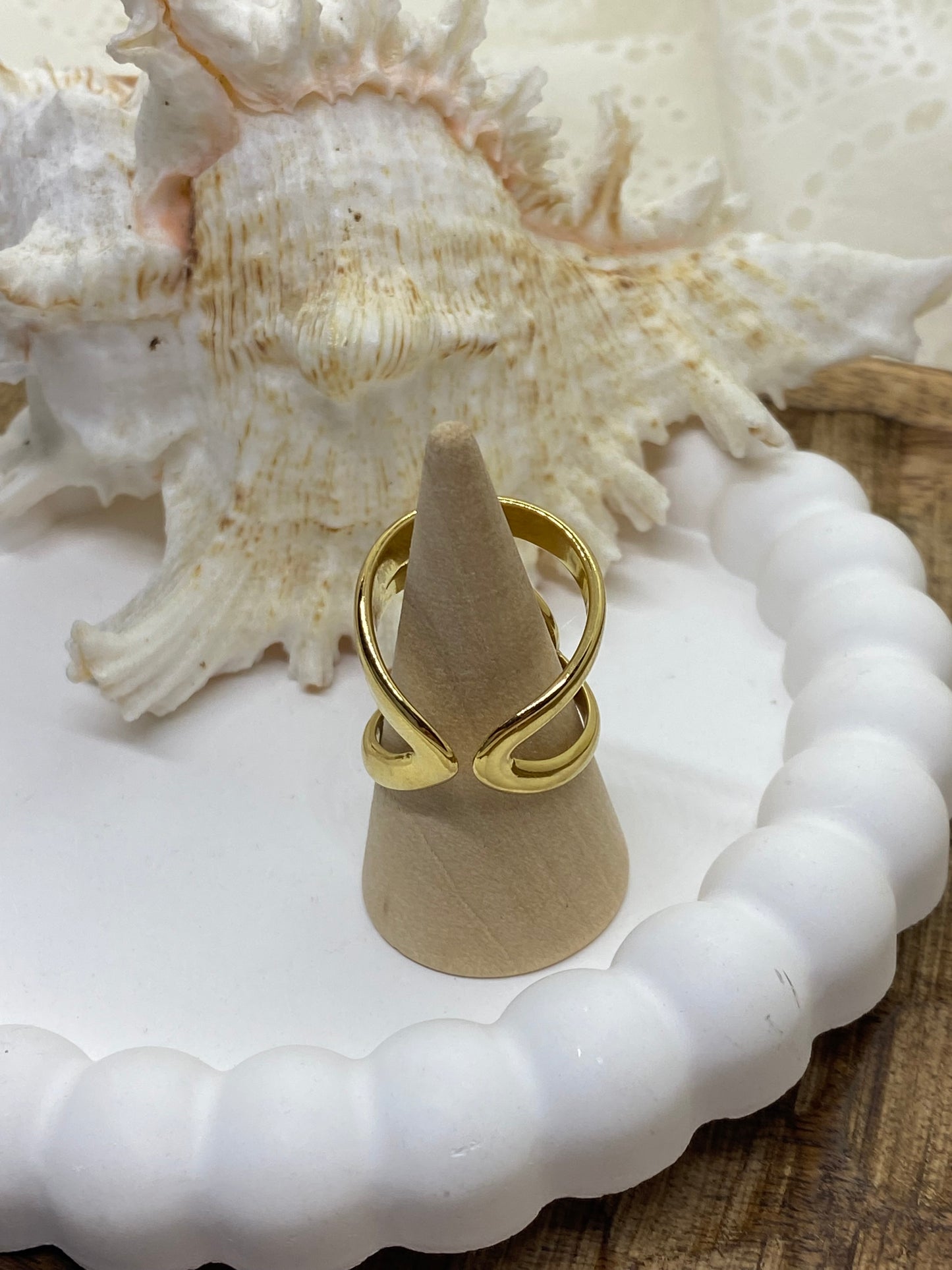 BAGUE 1 ACIER INOXYDABLE REGLABLE