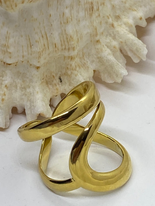 BAGUE 1 ACIER INOXYDABLE REGLABLE